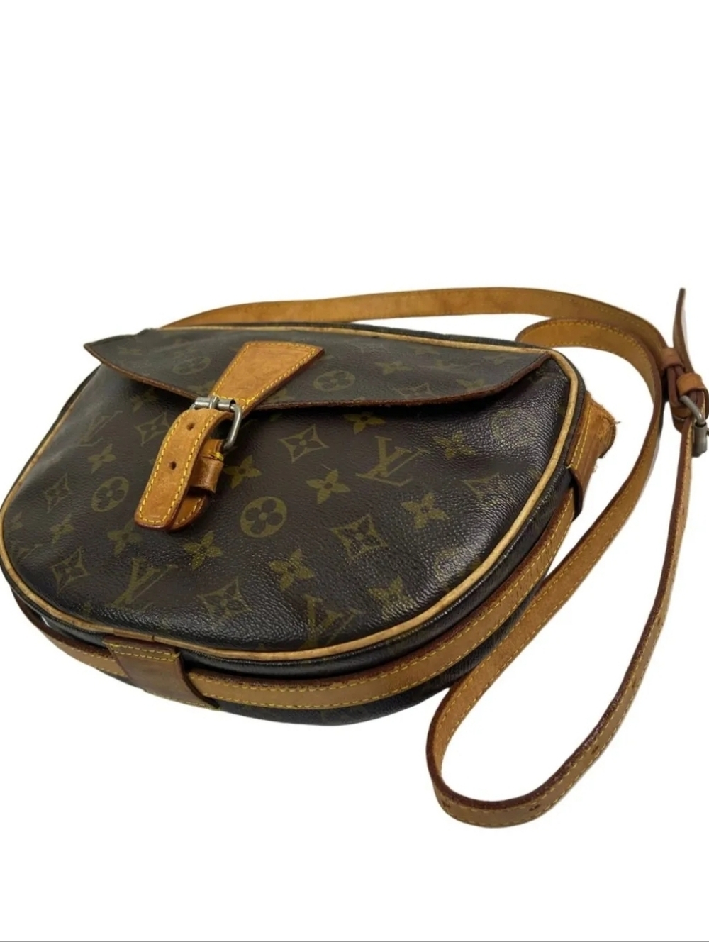 Authentic Louis Vuitton Jeune Fille GM Monogram Canvas Crossbody With COA - Picture 4 of 11